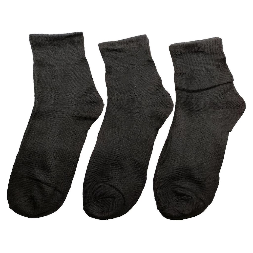 Kit 12 Pares Meias Masculina Cano Alto Longo preto