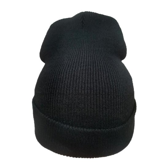Kit 12 Touca Adulto Inverno Proteção Frio Masculino Feminina lisa preto