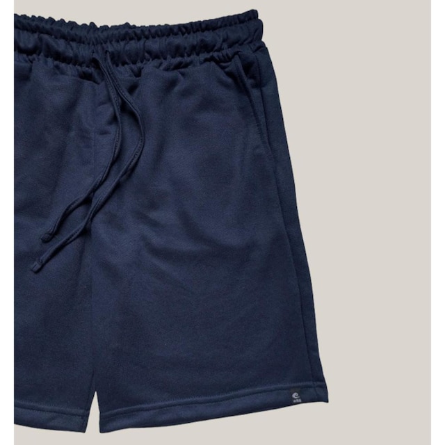 Kit 2 Bermuda Masculina Moletom WSS Basic Preto e Azul