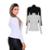 Kit 2 Blusas Femininas Manga Longa Gola Alta Viscolycra - Colorido