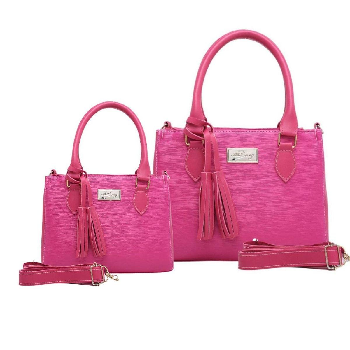 Kit 2 Bolsas Tote Femininas Transversais Tal Mãe Tal Filha Menor preço em Kit 2 Bolsas Tote Femininas Transversais Tal Mãe Tal Filha