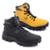 Kit 2 Bota Coturno Adventure Venetto Masculino Confortável - Preto+Amarelo