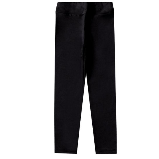 Kit 2 Calças Legging Flanelada Infantil Juvenil Menina Térmica Suplex Peluciado 4 AO 16