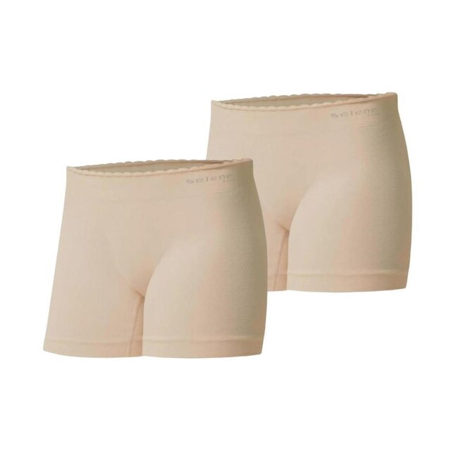 Kit 2 Calcinhas Boxer Sem Costura Infantil Selene Feminina