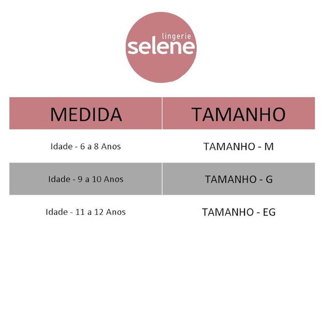Kit 2 Calcinhas Boxer Sem Costura Infantil Selene Feminina