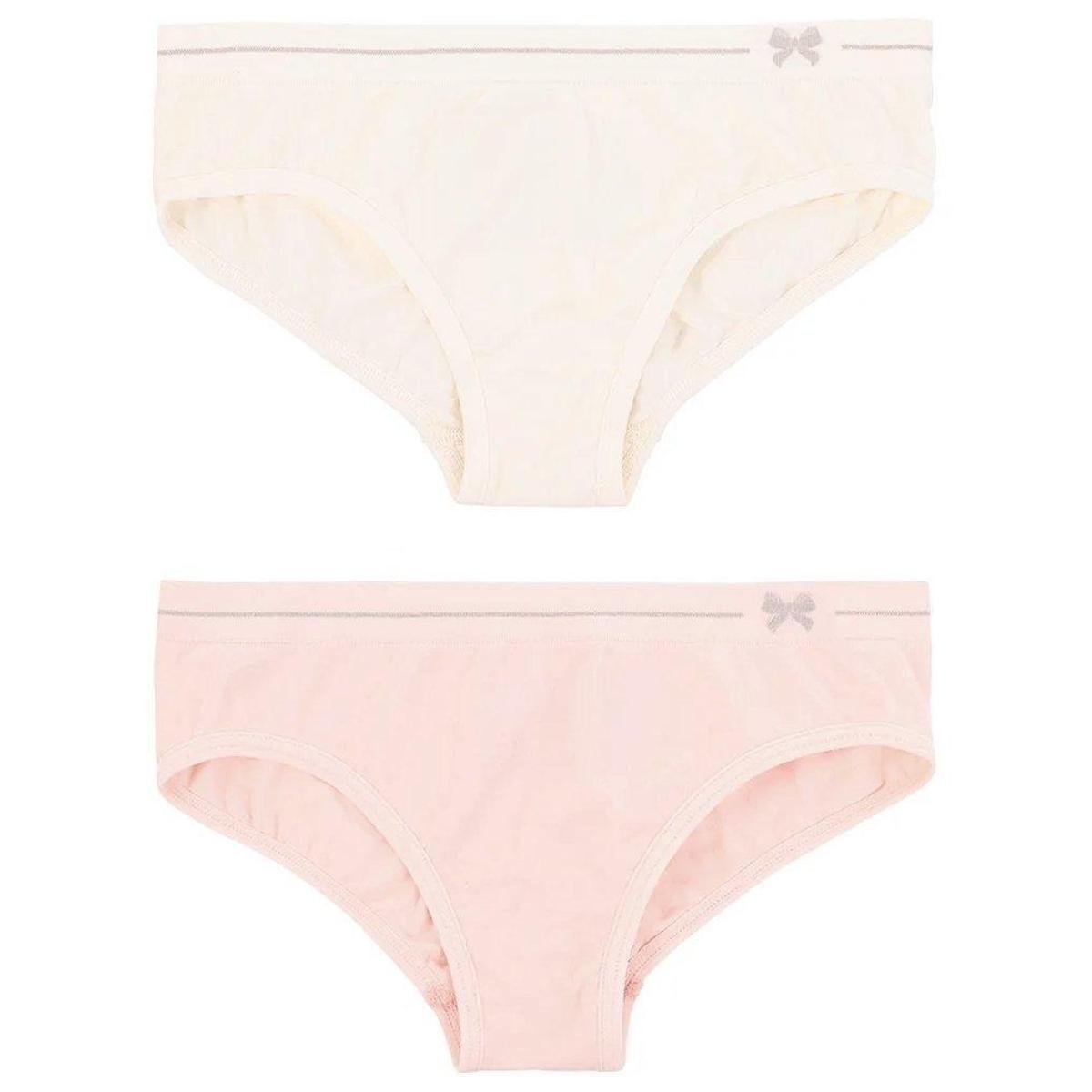 Kit 2 Calcinhas DelRio Kids Infantil Feminino Sem Costura Microfibra Menor preço em Kit 2 Calcinhas DelRio Kids Infantil Feminino Sem Costura Microfibra