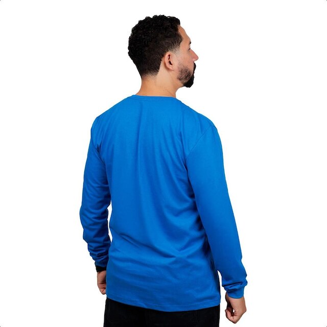 Kit 2 Camisa Manga Comprida Para Sair Frio Inverno Algodão