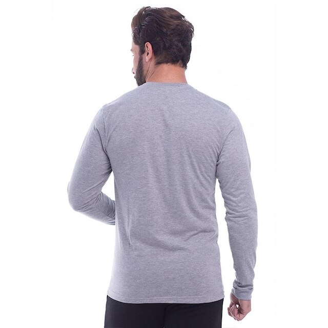 Kit 2 Camisa Manga Longa Masculina Frio Inverno Macia Leve
