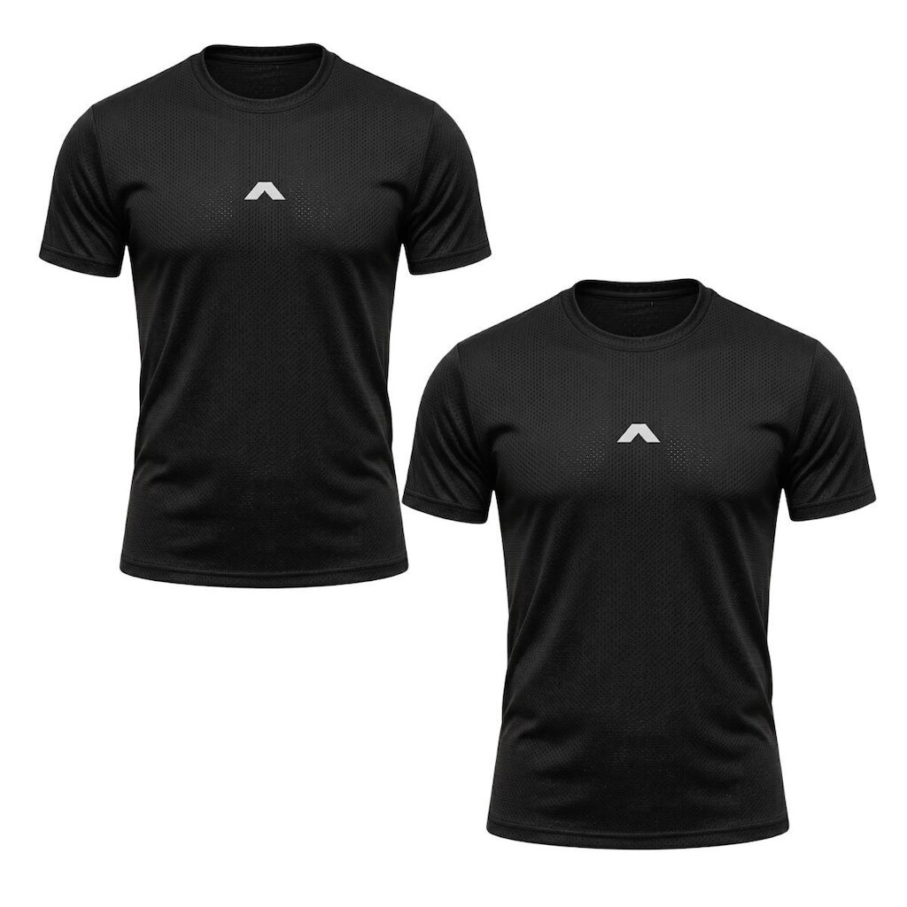 Kit 2 Camisas Dry Masculina Esportiva Dagg Leve Respirável para Treino e Academia