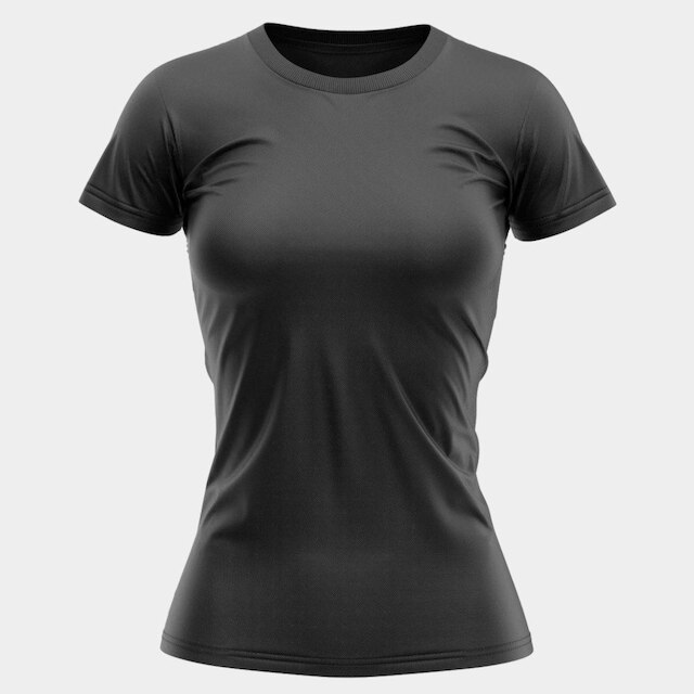 Kit 2 Camisas Proteção Solar Manga Curta Feminina Blusa Térmica