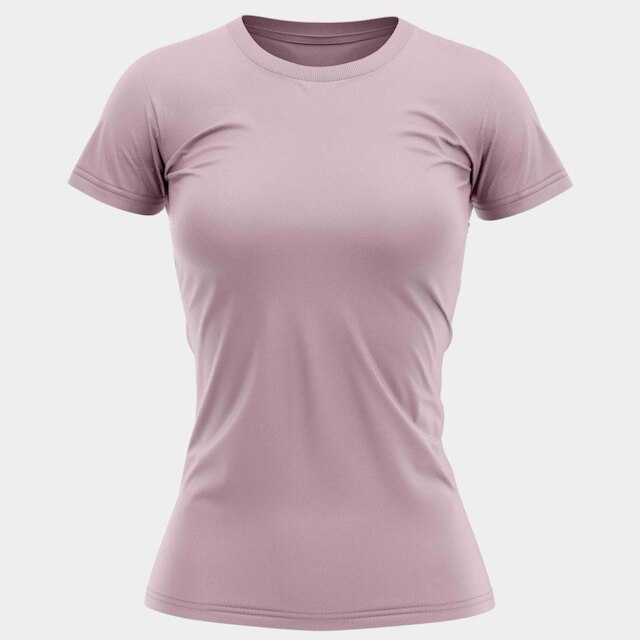 Kit 2 Camisas Proteção Solar Manga Curta Feminina Blusa Térmica