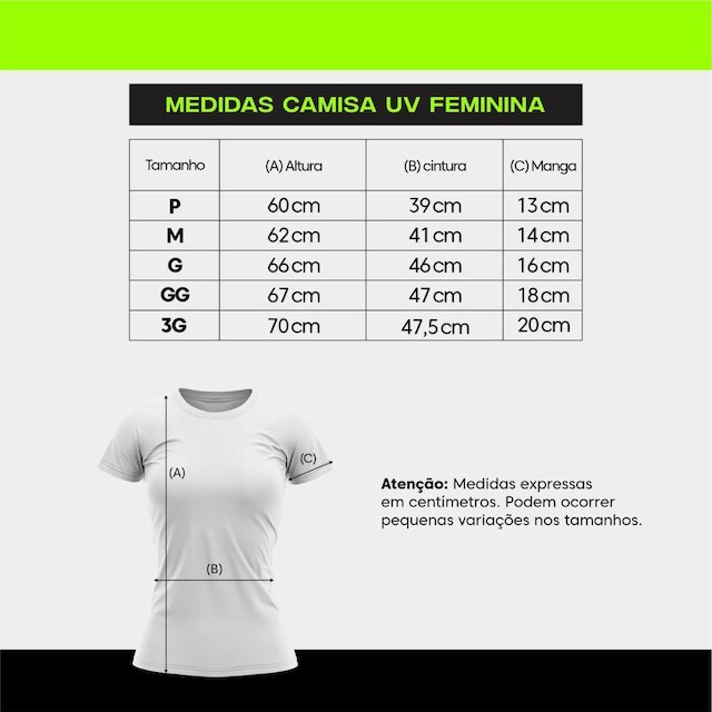 Kit 2 Camisas Proteção Solar Manga Curta Feminina Blusa Térmica