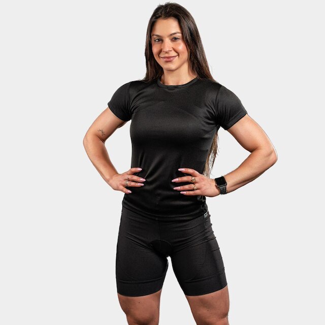 Kit 2 Camisas Proteção Solar Manga Curta Feminina Blusa Térmica