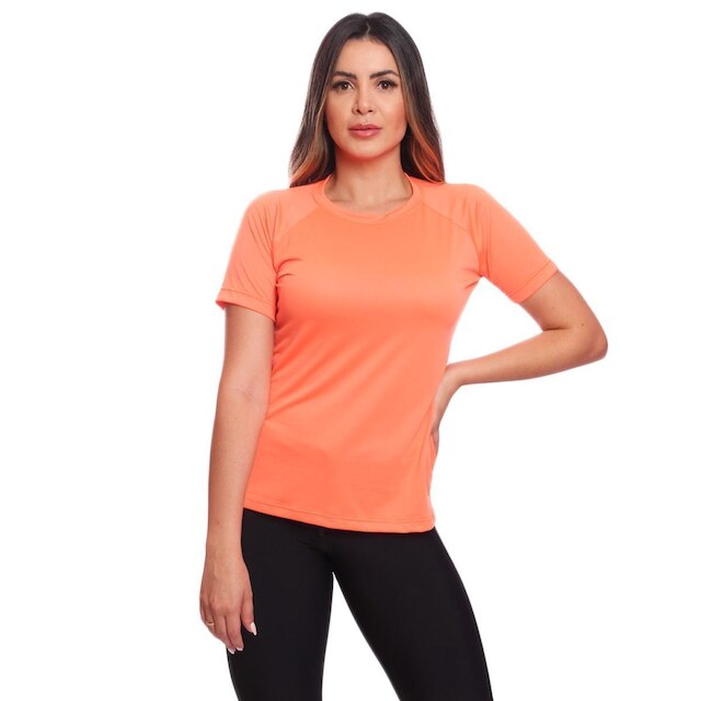 Kit 2 Camiseta Good Look Manga Curta Dry Proteção Solar UV Feminina