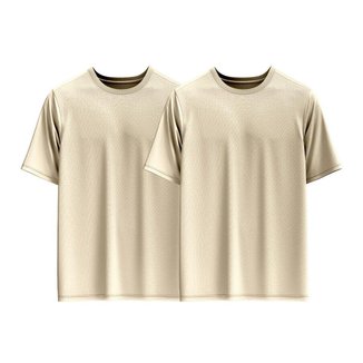 Kit 2 Camiseta Lisa Masculina Camisa Basica 100% Algodão