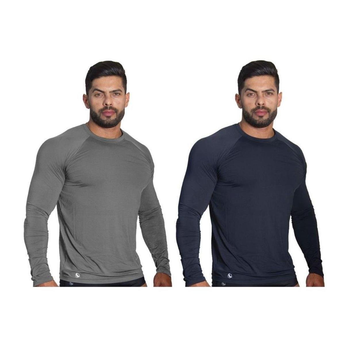 Kit 2 Camiseta Segunda Pele Masculina Proteção Térmica UV é ruim? Kit 2 Camiseta Segunda Pele Masculina Proteção Térmica UV é boa?
