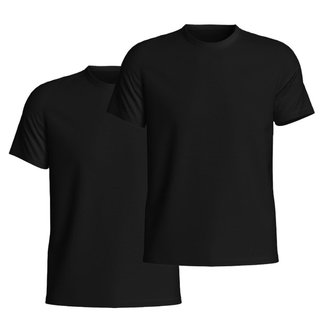 Kit 2 Camisetas Basicas Gola Redonda Lisa Camisa Masculina de Algodão