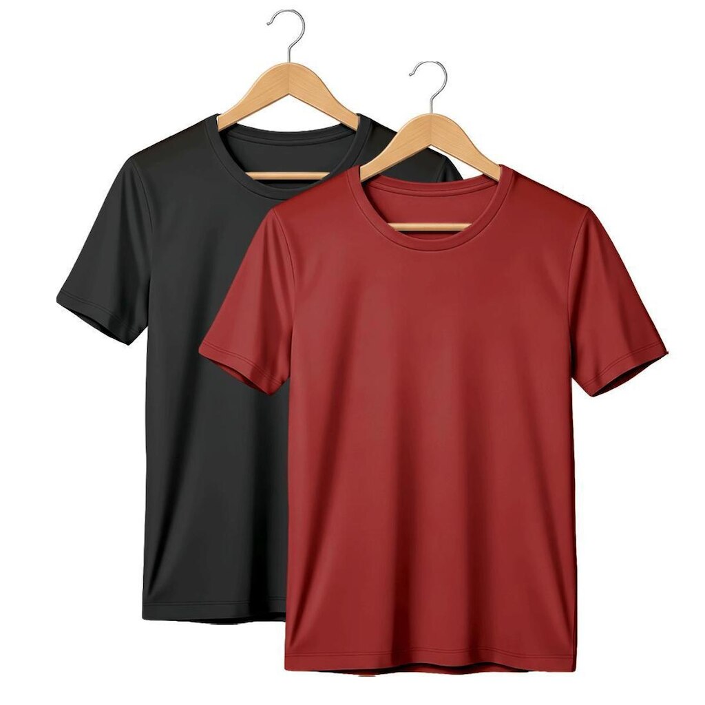 Kit 2 Camisetas Básicas Masculina 100 Algodão Premium Confortável