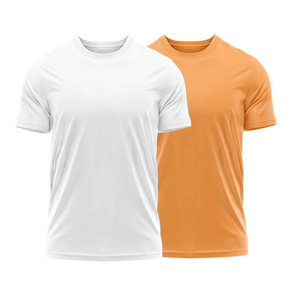 Kit 2 Camisetas Dry Uv Masculina Blusa Camisa Fitness Academia Basica Lisa