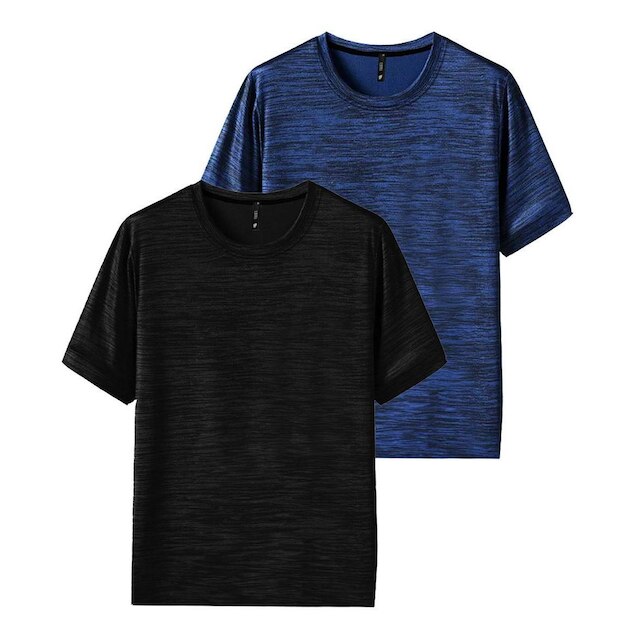 Kit 2 Camisetas Masculina Dry Plus Size Academia Treino Fitness