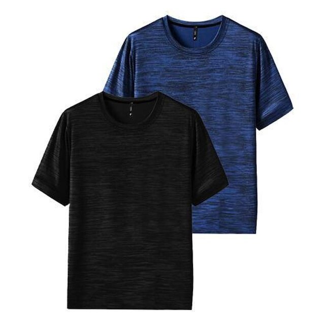Kit 2 Camisetas Masculina Dry Plus Size Academia Treino Fitness