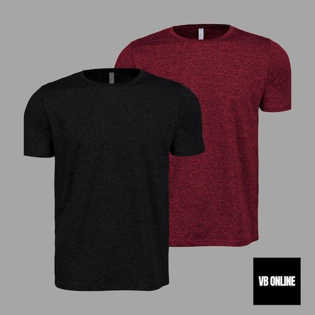 Kit 2 Camisetas Masculina Dry Plus Size Academia Treino Fitness