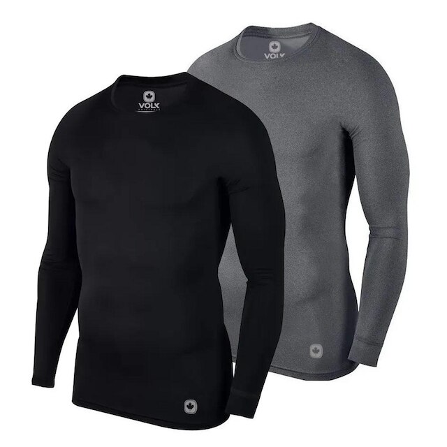 Kit 2 Camisetas Térmicas Masculina Segunda Pele Proteção Sol Camisa Uv50+