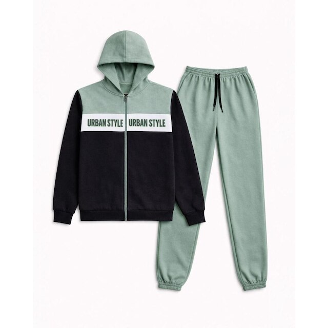 Kit 2 Conjunto Moletom Juvenil Masculino tamanho 10 ao 16