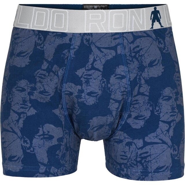 Kit 2 Cuecas Boxer Infantil CR7 Cotton Stretch