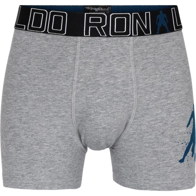 Kit 2 Cuecas Boxer Infantil CR7 Cotton Stretch