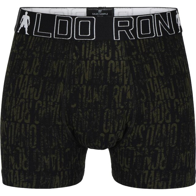 Kit 2 Cuecas Boxer Infantil CR7 Cotton Stretch