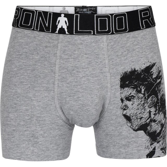 Kit 2 Cuecas Boxer Infantil CR7 Cotton Stretch