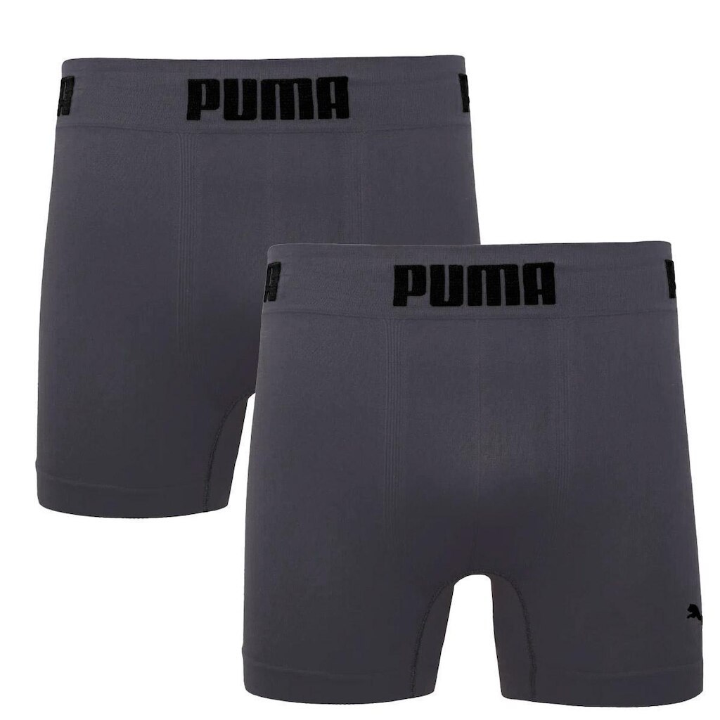 Kit 2 Cuecas Boxer Puma Masculina Cueca Box Microfibra Sem Costura