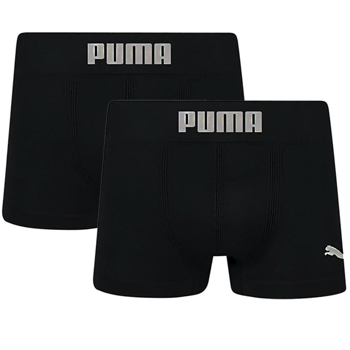 Kit 2 Cuecas Boxer Puma Microfibra Sem Costura Menor preço em Kit 2 Cuecas Boxer Puma Microfibra Sem Costura
