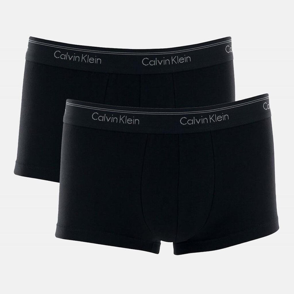 Kit 2 Cuecas Calvin Klein Trunk Cotton Preta