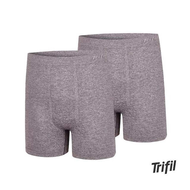 Kit 2 Cuecas Masculina Plus Size Trifil Boxer Em Microfibra Toque Macio Básica Sem Costura
