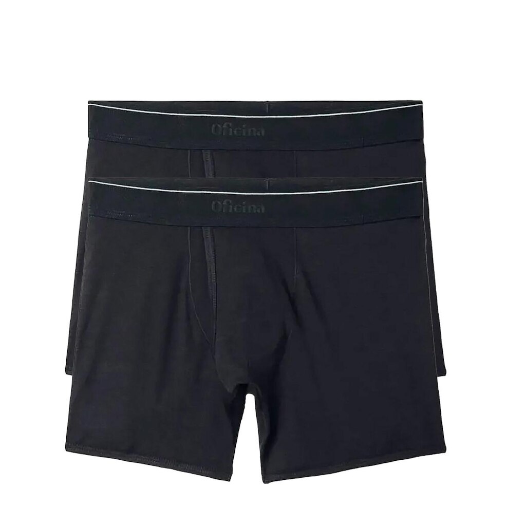 Kit 2 Cuecas Masculinas Oficina Reserva Boxer Algodão Pima Elástico Confortável 50978A