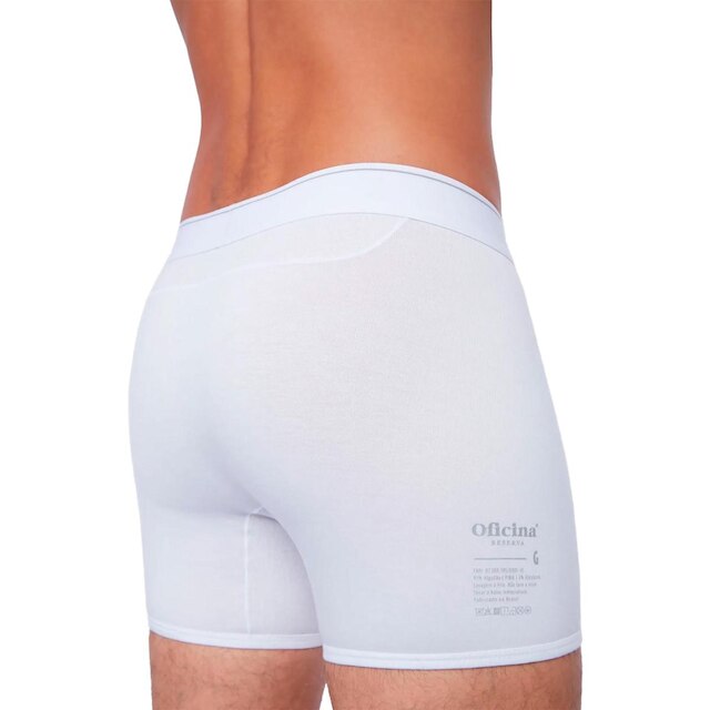 Kit 2 Cuecas Masculinas Oficina Reserva Boxer Algodão Pima Elástico Confortável 50978A