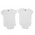 Kit 2 Macaquinhos Bebê Tip Top 2057506x - Branco