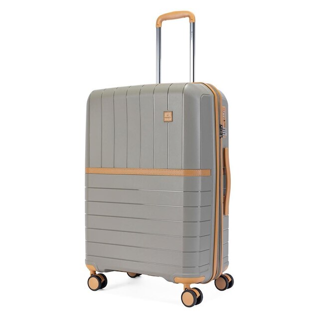 Kit 2 Malas Cinza Bordo Primicia Viagem Original Rodinhas 360 Anac