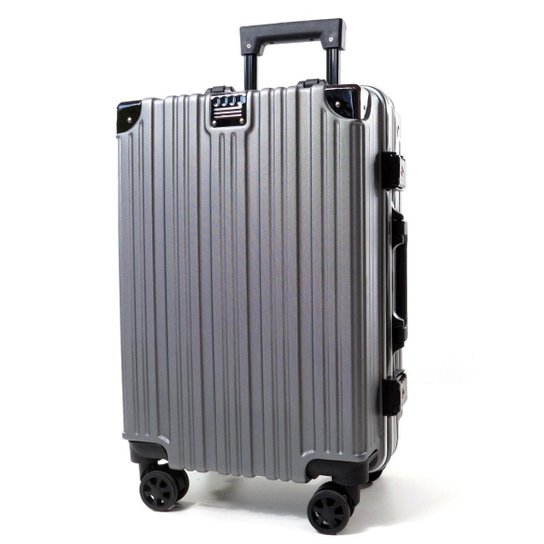 Kit 2 Malas de Viagem Bordo com Fechamento Antifurto e Cadeado 3 Segredos - Madri