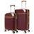 Kit 2 Malas de Viagem Primicia P E M Moderna Reforçada - Vinho