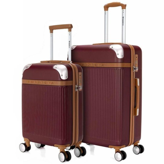 Kit 2 Malas de Viagem Primicia P E M Moderna Reforçada