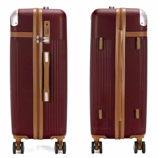 Kit 2 Malas de Viagem Primicia P E M Moderna Reforçada