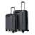 Kit 2 Malas Primicia Viagem Rodinhas 360° Anac Trabalho Bagagem Cadeado TSA - Preto