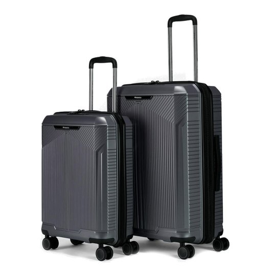 Kit 2 Malas Primicia Viagem Rodinhas 360° Anac Trabalho Bagagem Cadeado TSA