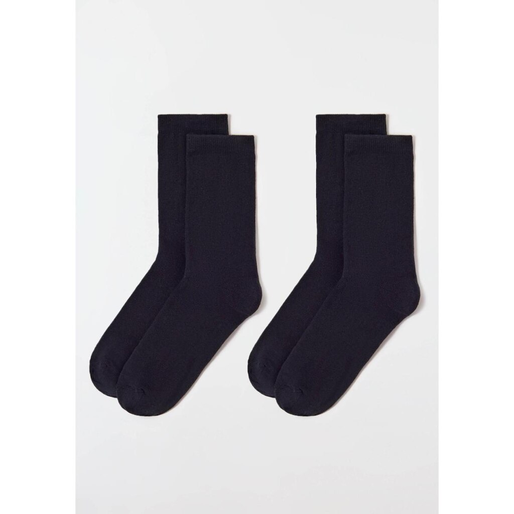 Kit 2 Meias Unissex Cano Longo