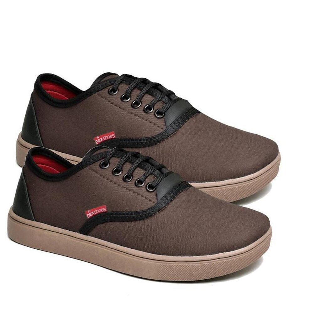 Kit 2 Pares de Sapatenis Infantil Casual Basico com Sola Reta