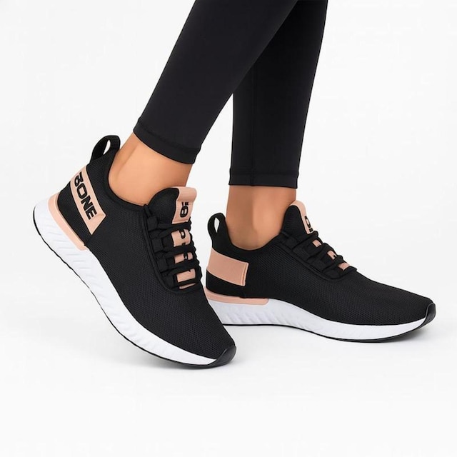 Kit 2 Pares de Tênis Feminino Ultra Bone para Treino Academia Caminhada Calçe Facil Prime