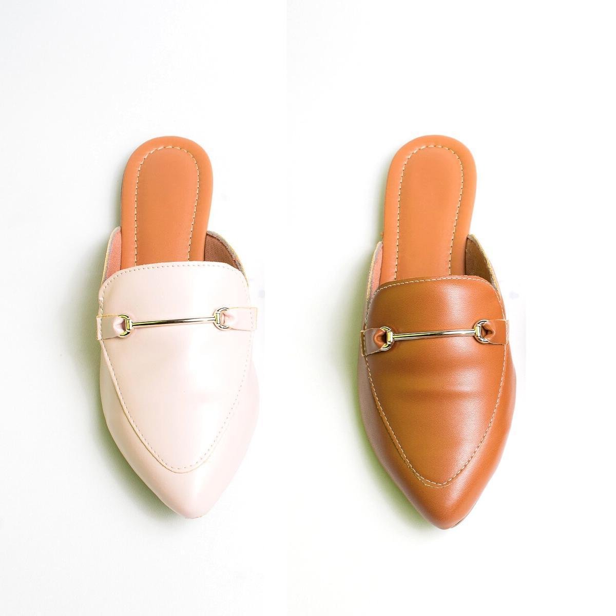 Kit 2 Pares Mule Luxo Comfort Rasteira Feminino Sapatilhas Menor preço em Kit 2 Pares Mule Luxo Comfort Rasteira Feminino Sapatilhas